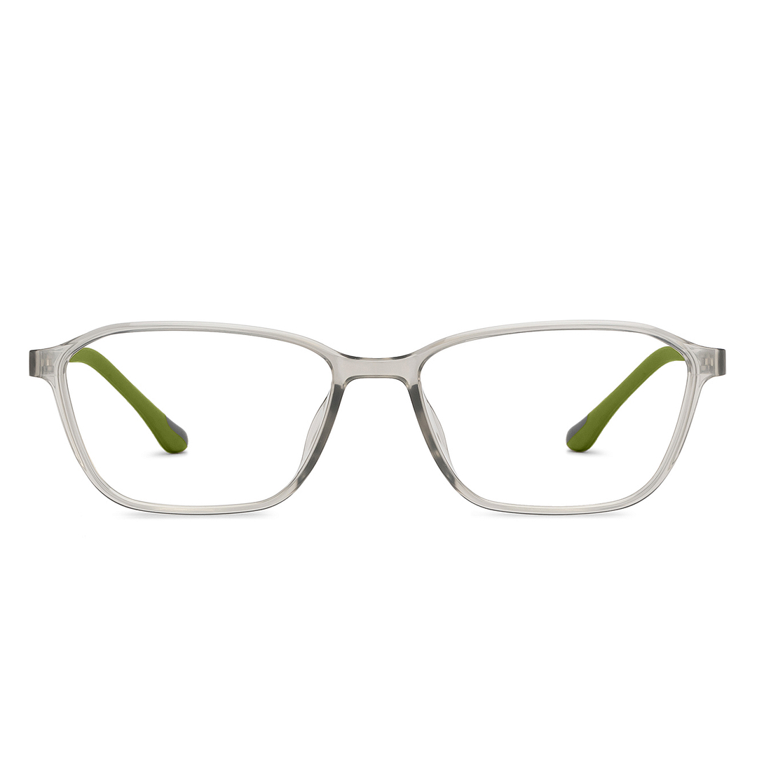 Lenskart Air Online Gray Transparent Full Rim Rectangle right side