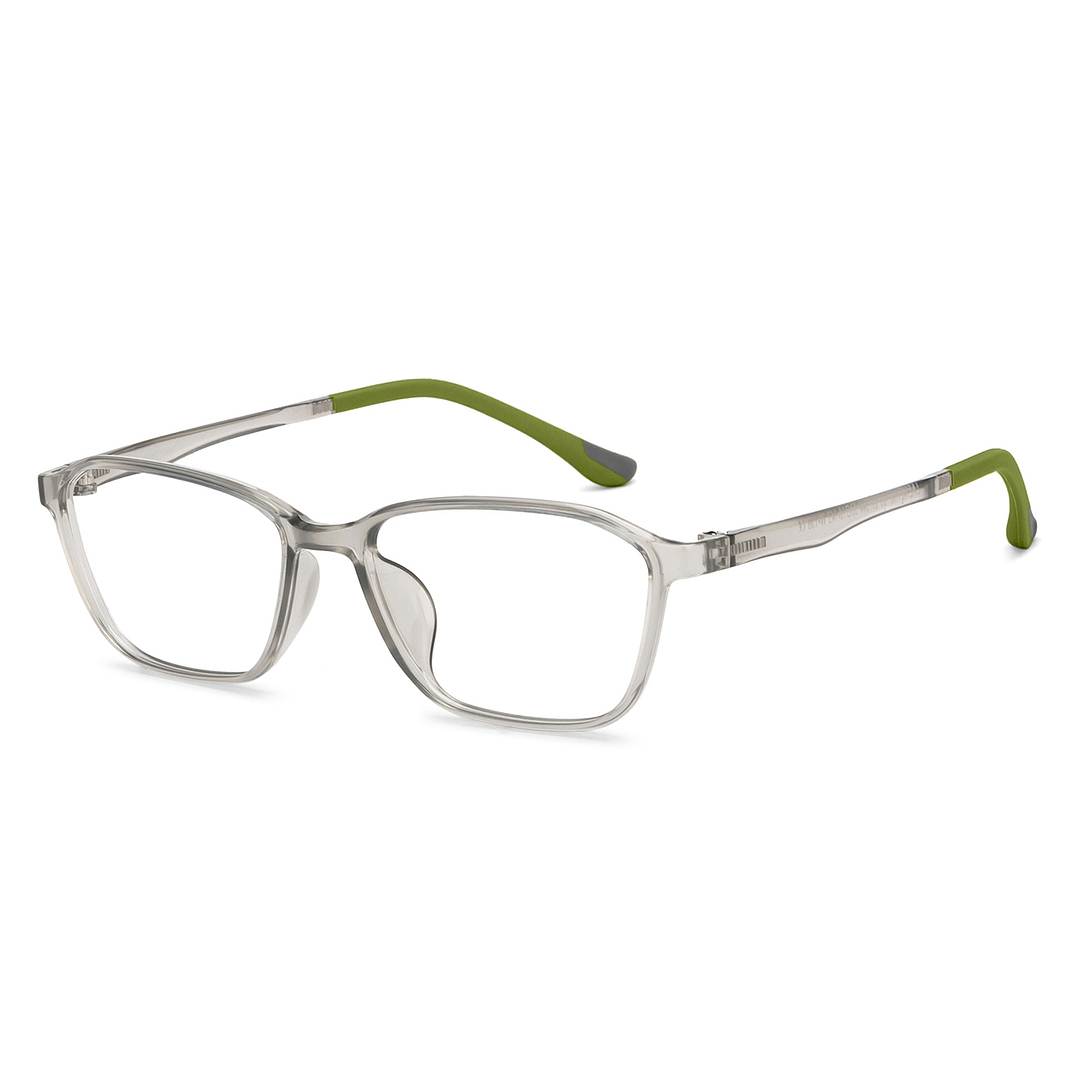 Lenskart Air Online Gray Transparent Full Rim Rectangle right side