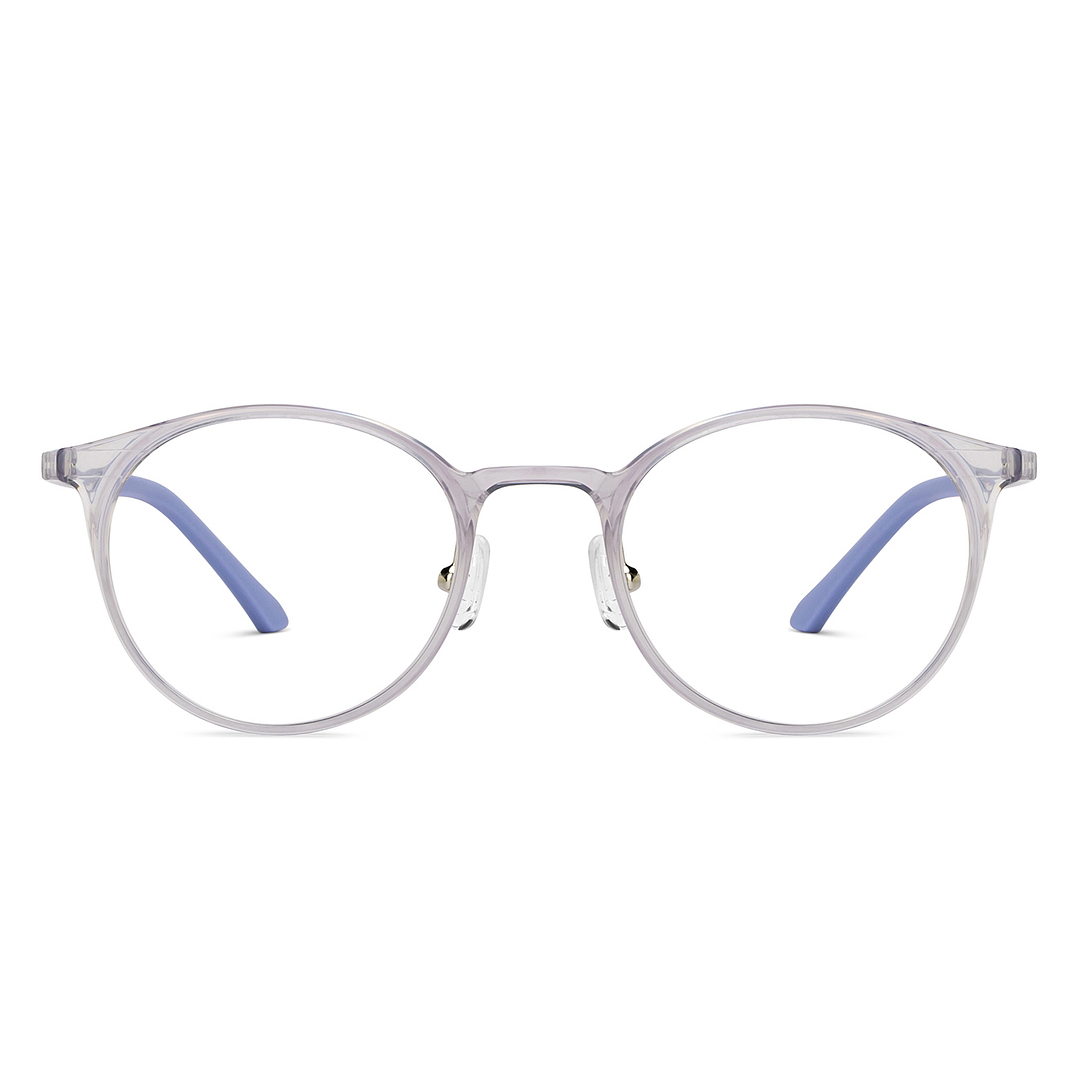 Lenskart Air Online Crystal Transparent Full Rim Round right side