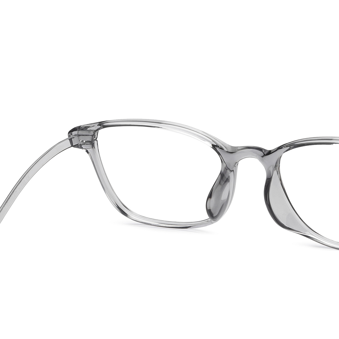 Lenskart Air Online Gray Transparent Full Rim Rectangle right side