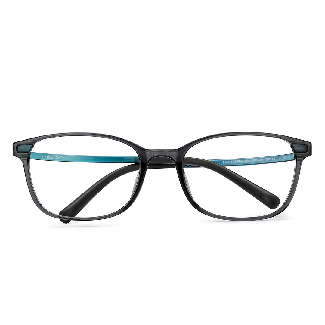 Lenskart Air Online Gray Transparent Full Rim Rectangle right side