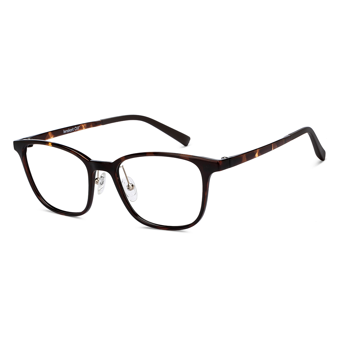 Lenskart Air Tortoise Full Rim Square left side