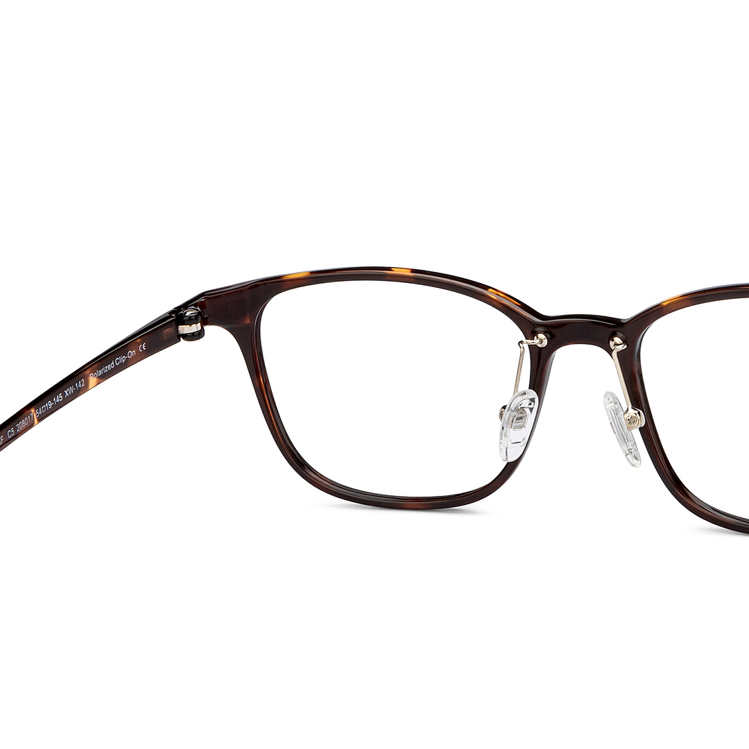 Lenskart Air Tortoise Full Rim Square right side