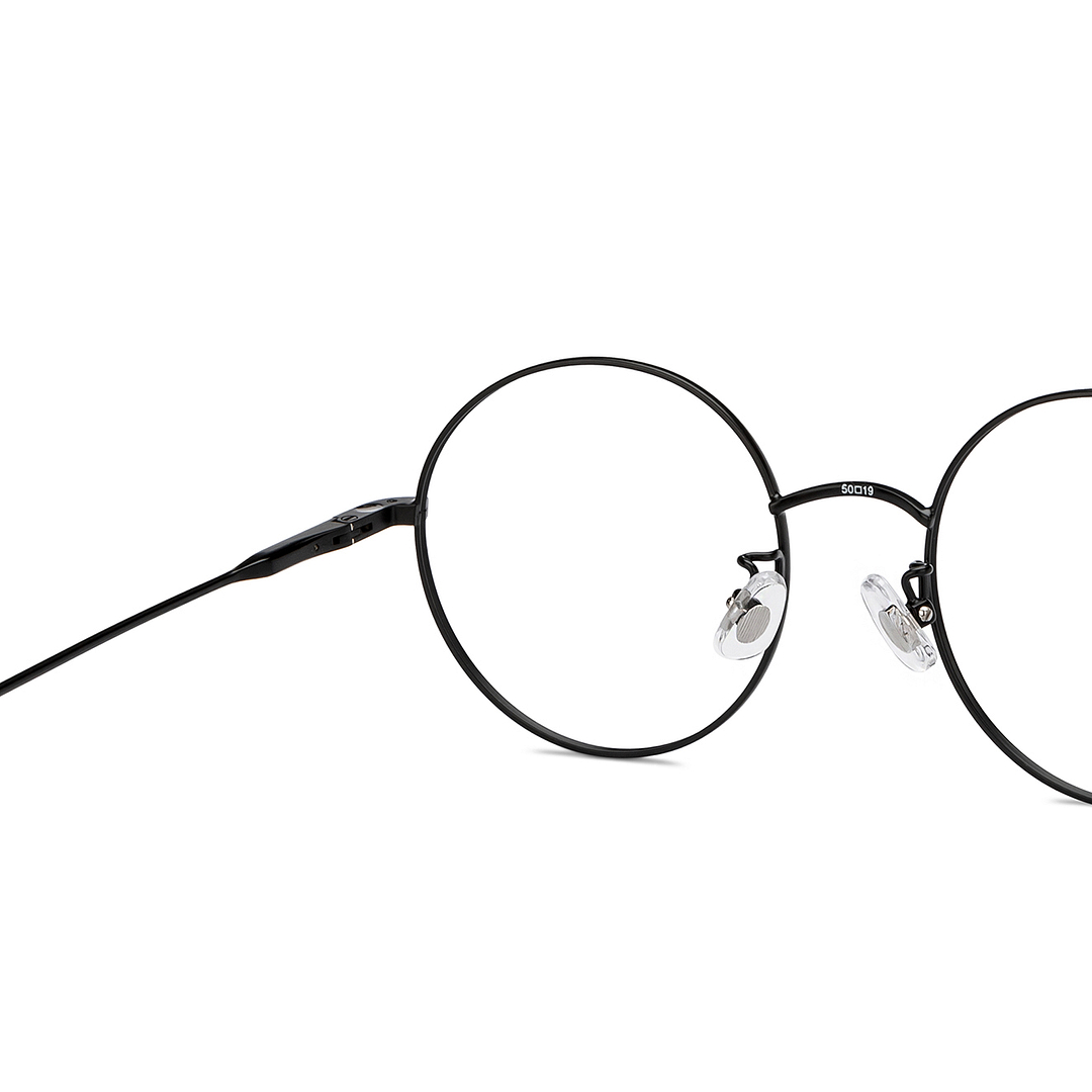 Lenskart Air Black Full Rim Round right side