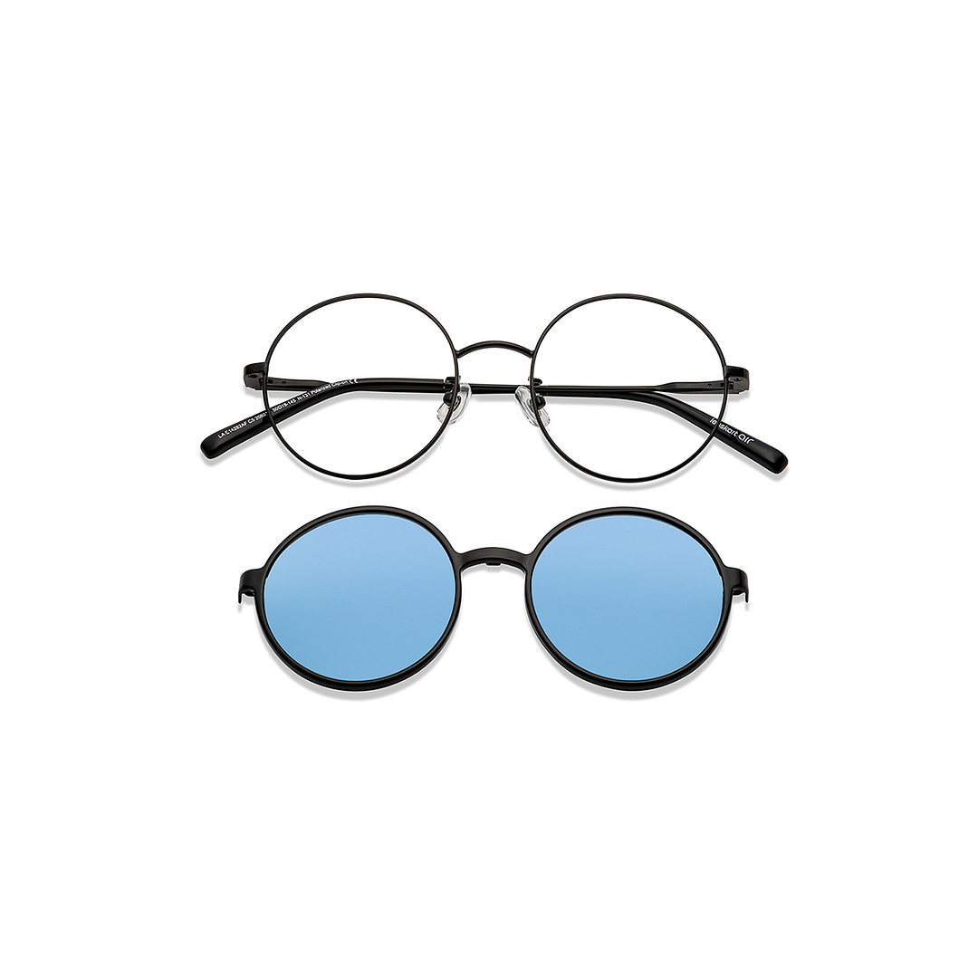 Lenskart Air Black Full Rim Round right side