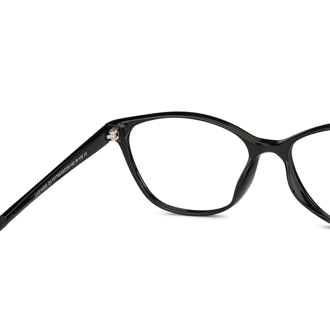 Lenskart Air Online Black Full Rim Cat Eye right side