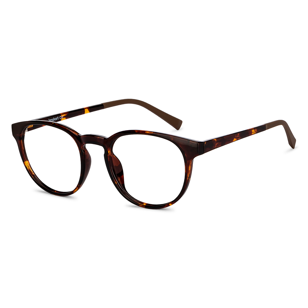 Lenskart Air Online Tortoise Full Rim Round right side