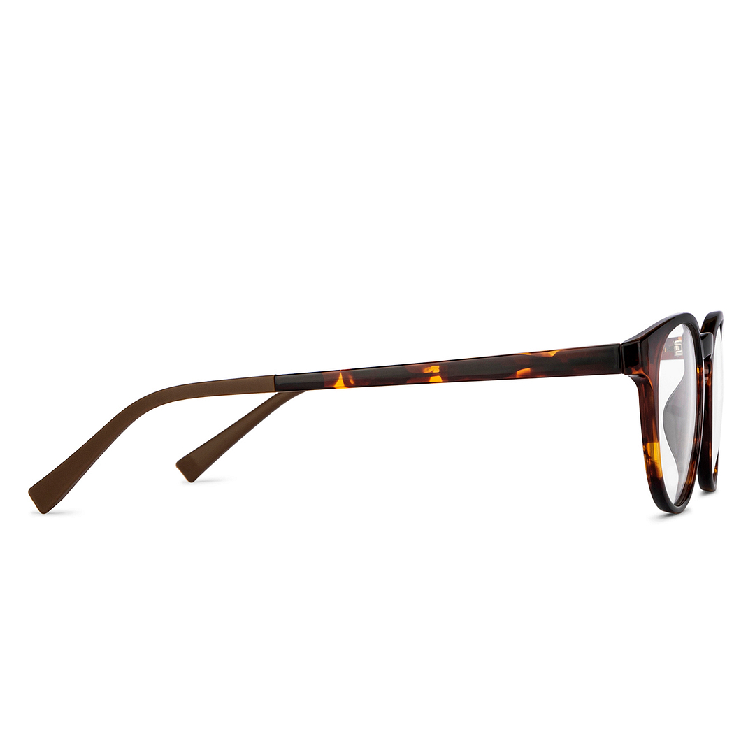 Lenskart Air Online Tortoise Full Rim Round left side