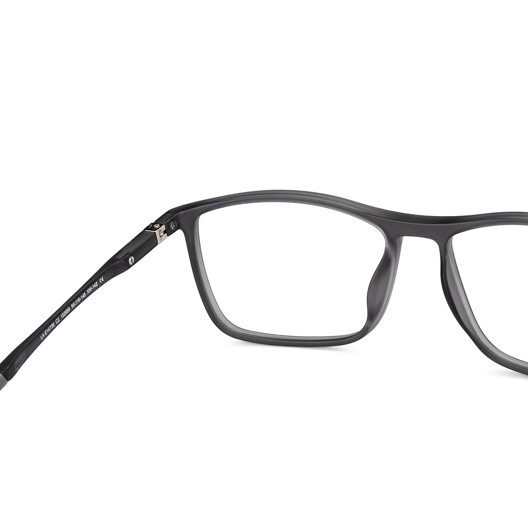 Lenskart Air Light Gray Full Rim Rectangle right side