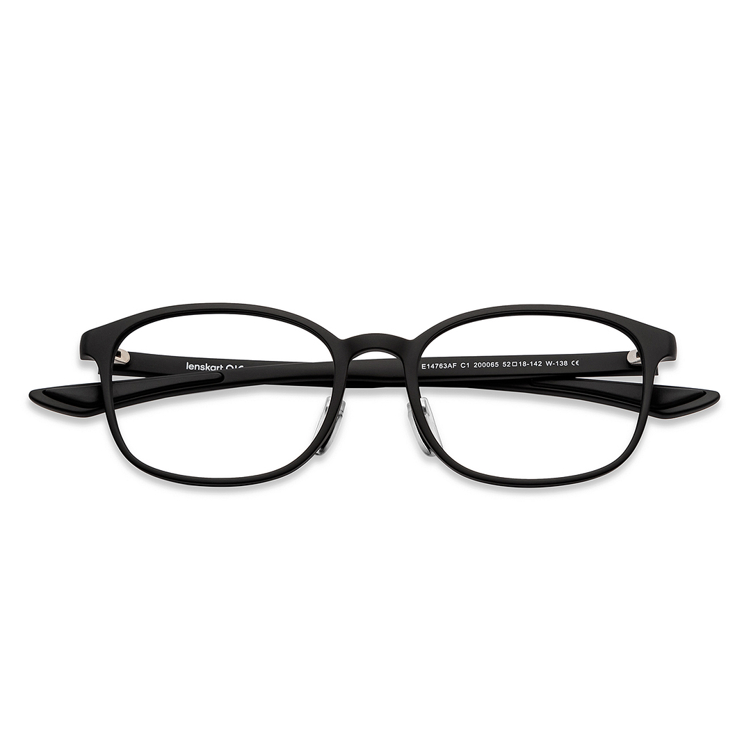 Lenskart Air Online Black Full Rim Square left side