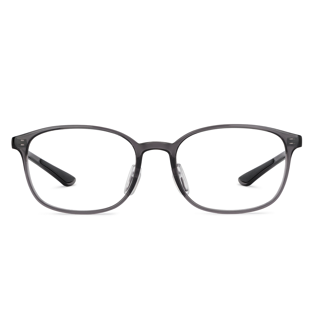 Lenskart Air Online Gray Transparent Full Rim Square left side