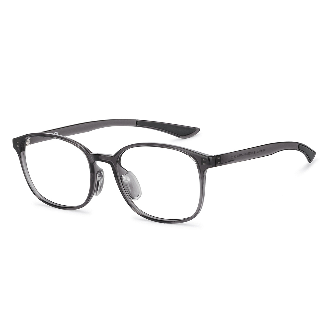 Lenskart Air Online Gray Transparent Full Rim Square right side