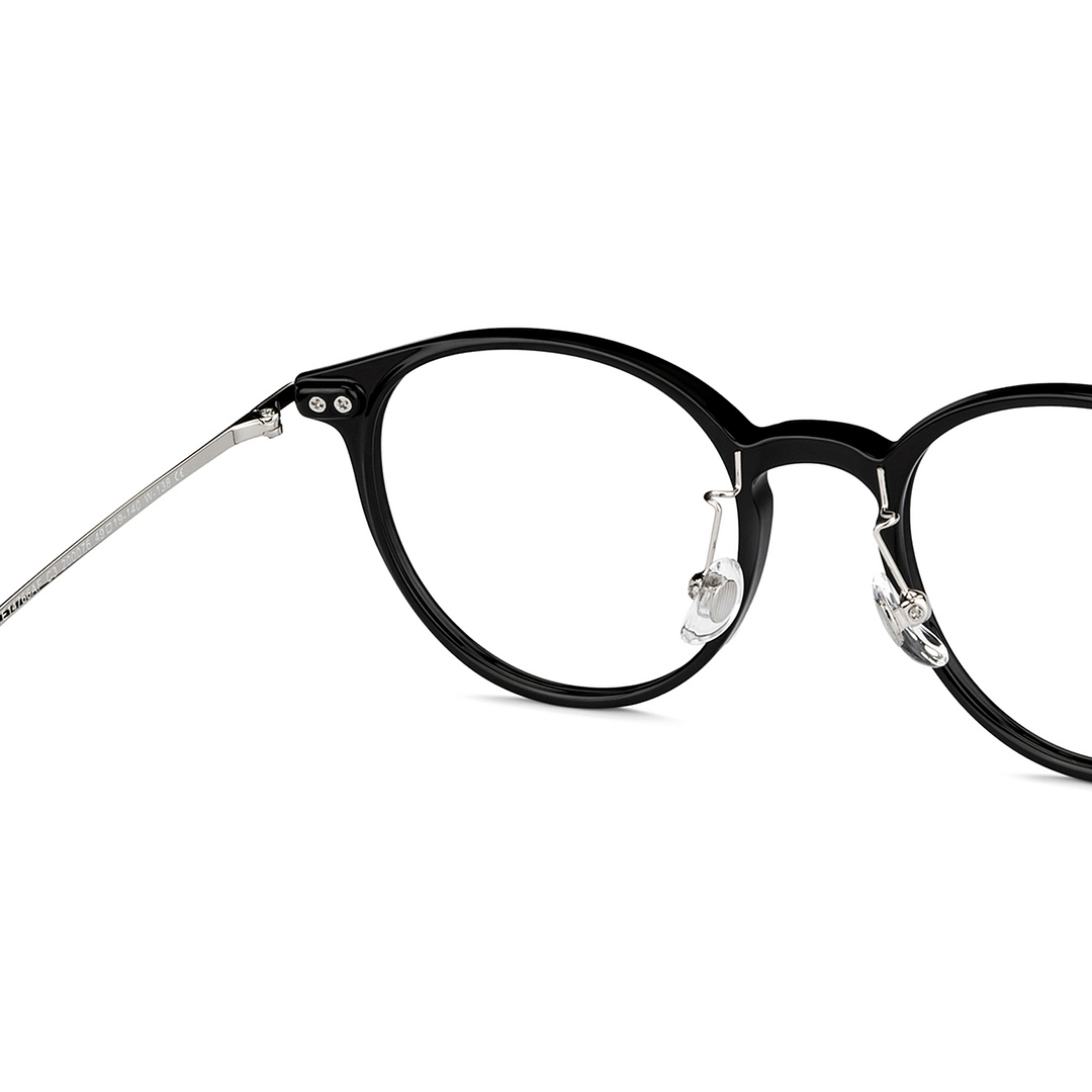 Lenskart Air Online Black Full Rim Round right side