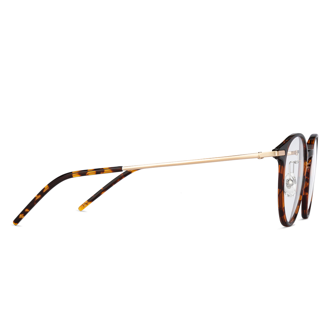 Lenskart Air Online Tortoise Full Rim Round left side