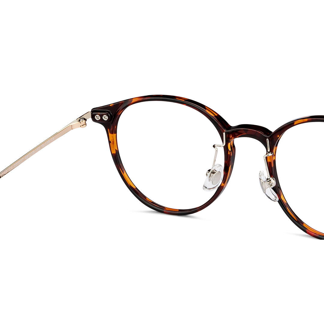 Lenskart Air Online Tortoise Full Rim Round right side