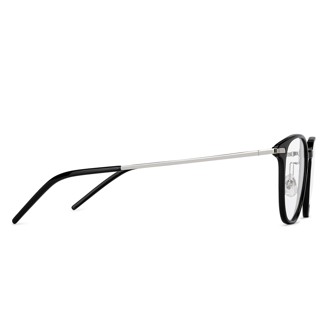 Lenskart Air Online Black Full Rim Round left side