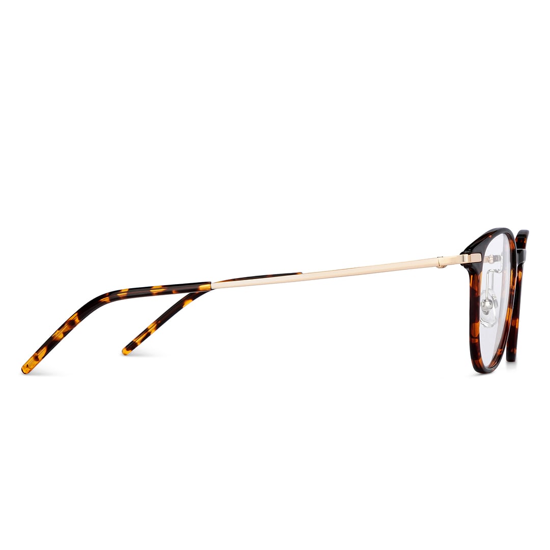 Lenskart Air Tortoise Full Rim Round left side