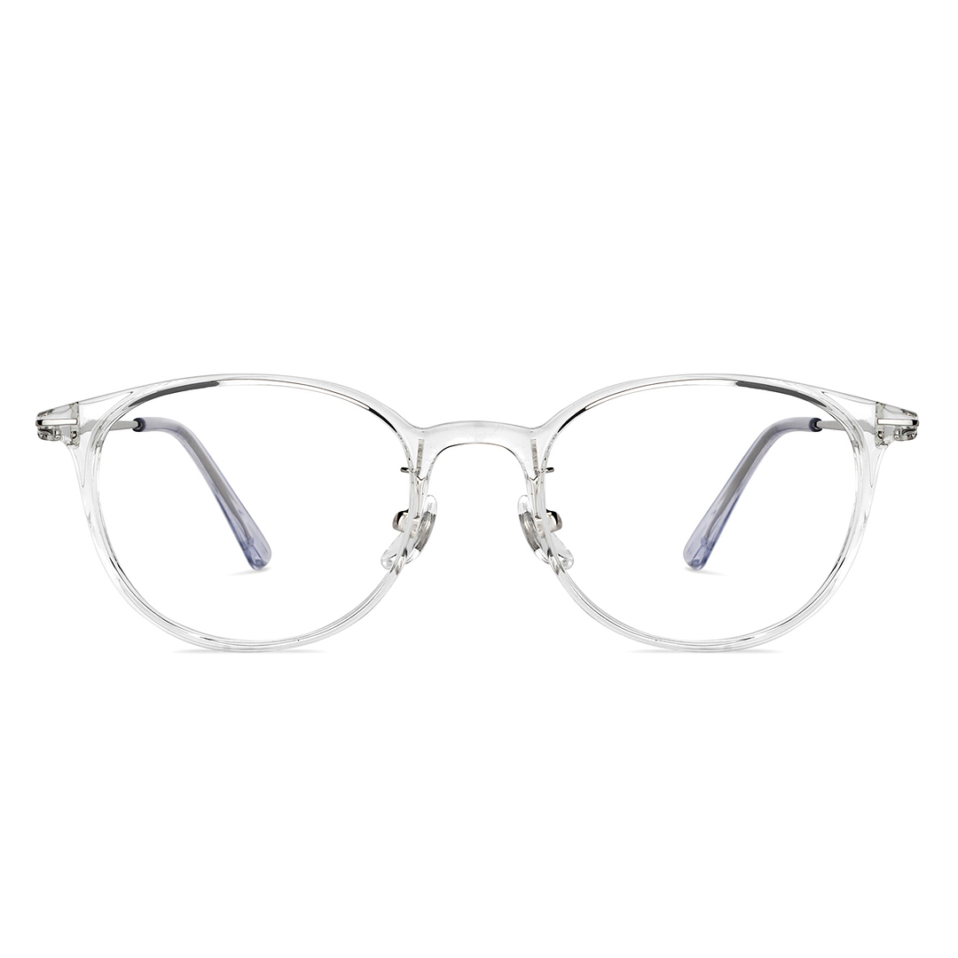 Lenskart Air Online Crystal Transparent Full Rim Round right side