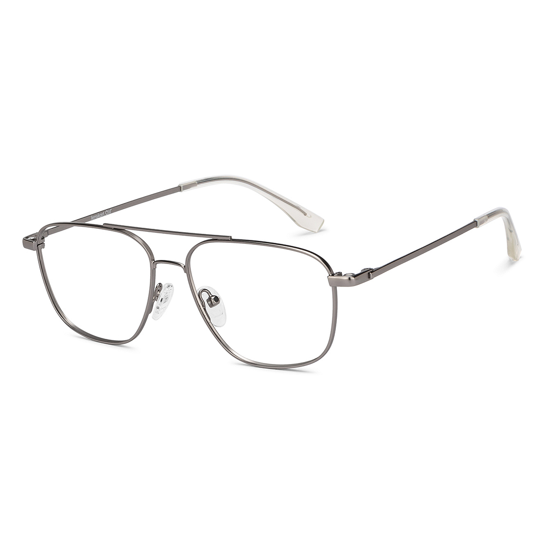 Lenskart Air Online Black Transparent Full Rim Square left side