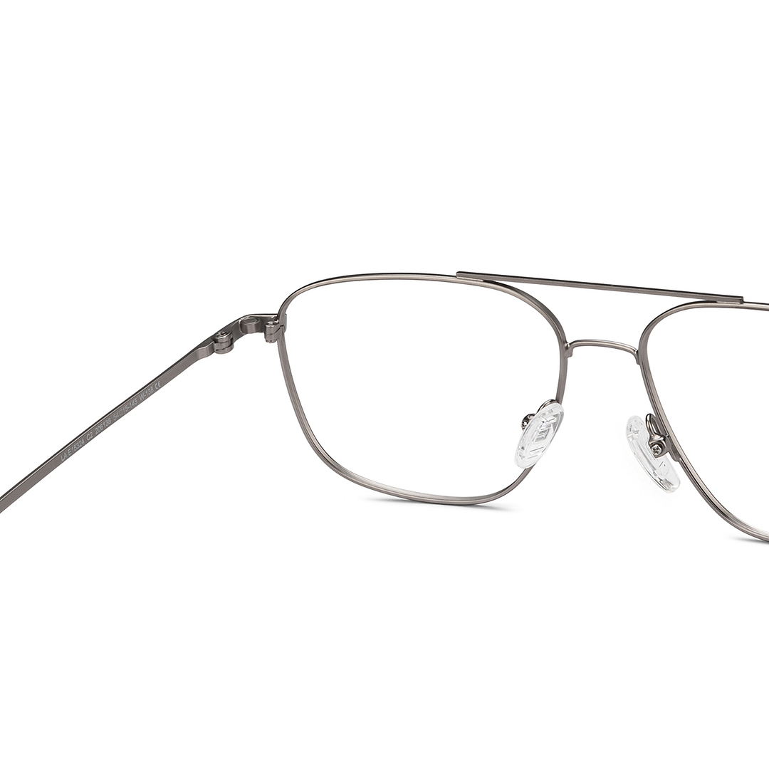 Lenskart Air Online Black Transparent Full Rim Square right side
