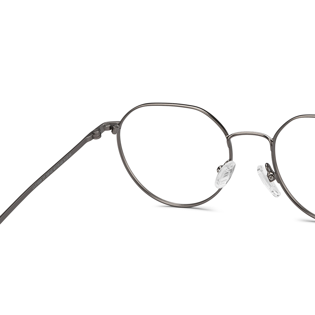 Lenskart Air Online Mid Gunmetal Full Rim Square right side