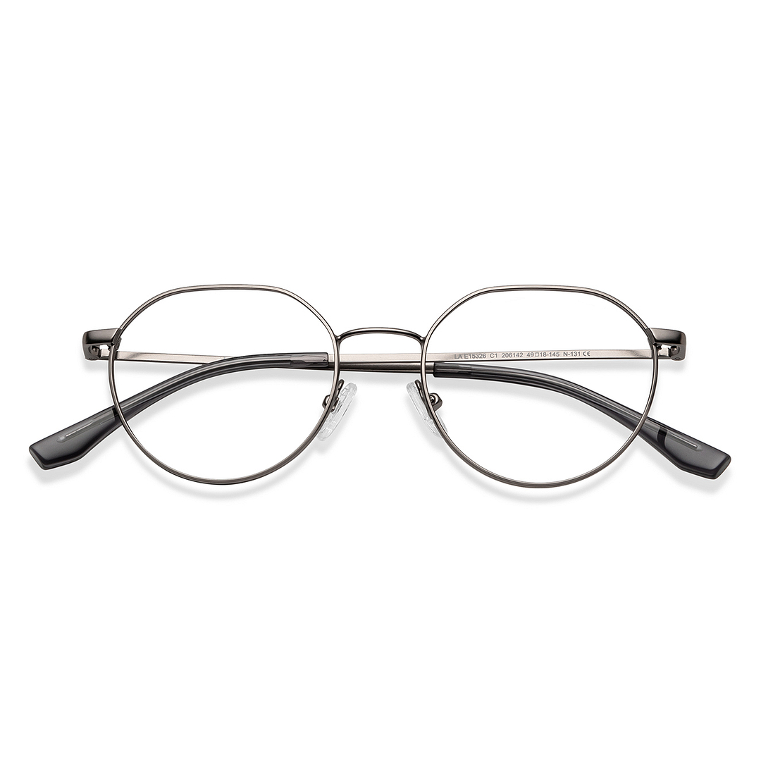 Lenskart Air Online Mid Gunmetal Full Rim Square right side