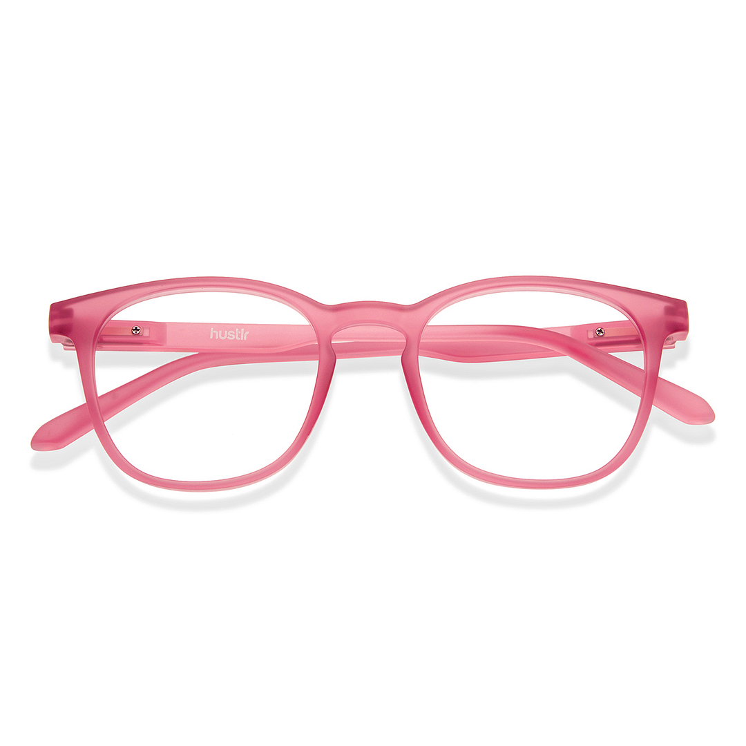 Lenskart Hustlr Online Flamingo Full Rim Square left side