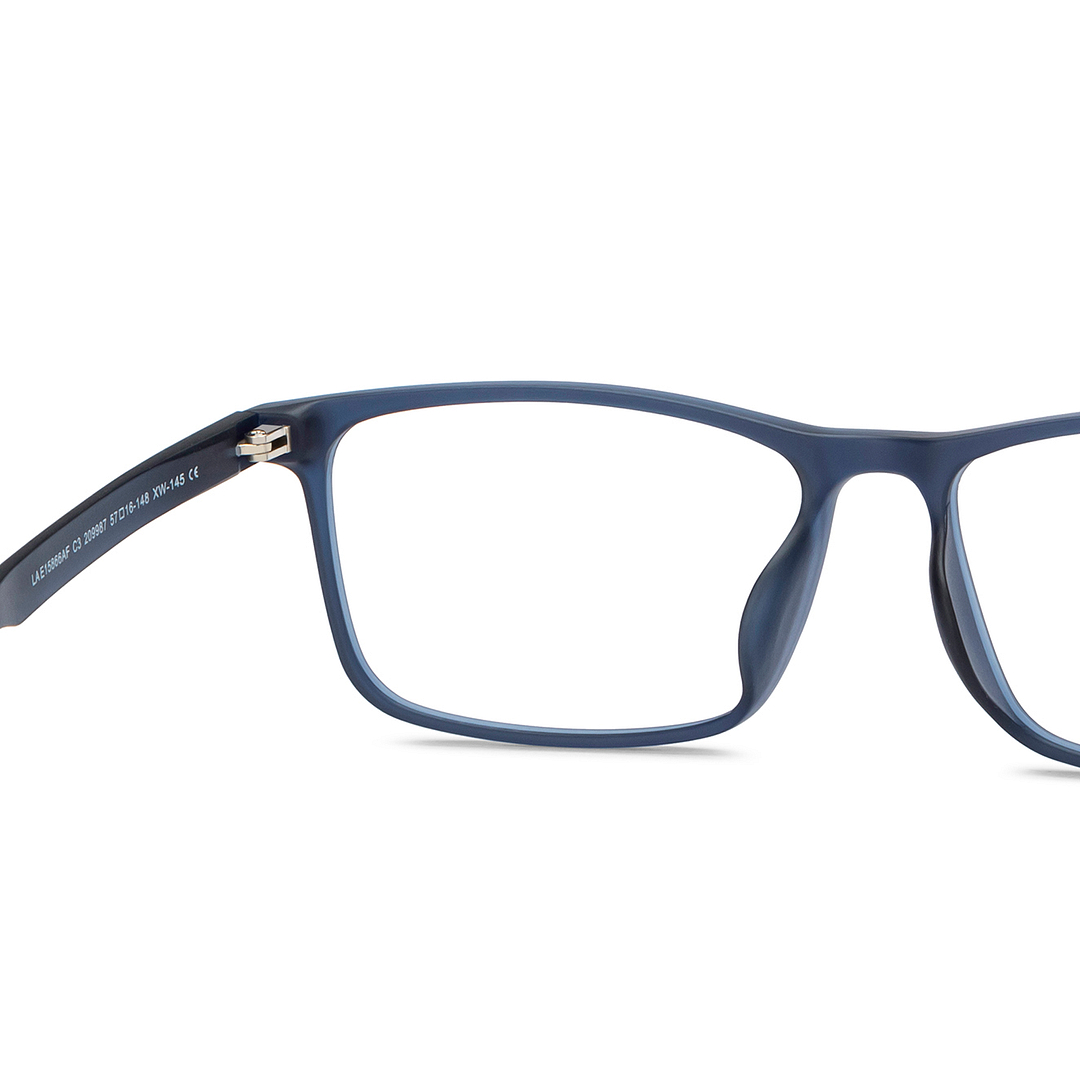 Lenskart Air Sky Blue Full Rim Square right side