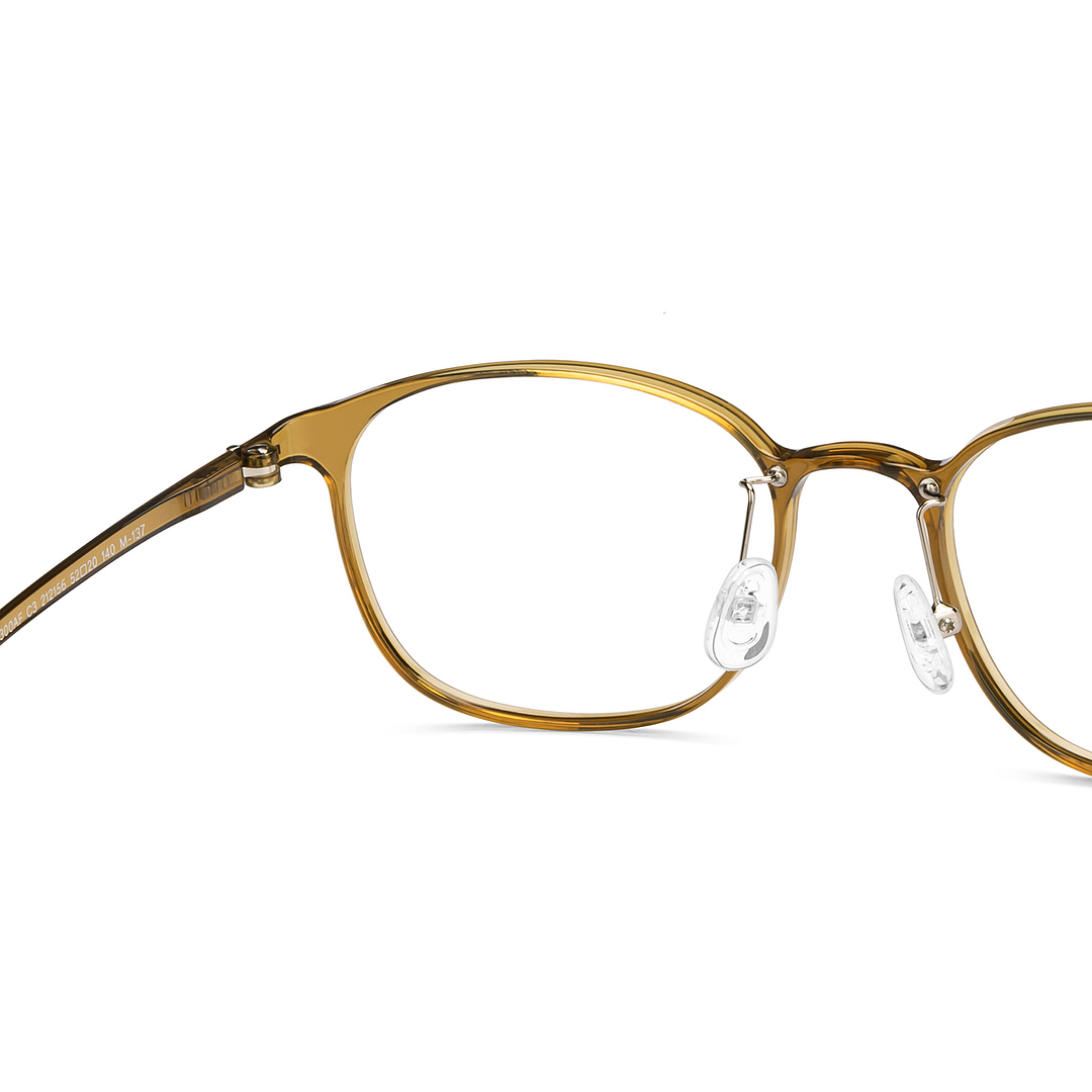 Lenskart Air Yellow Full Rim Square right side