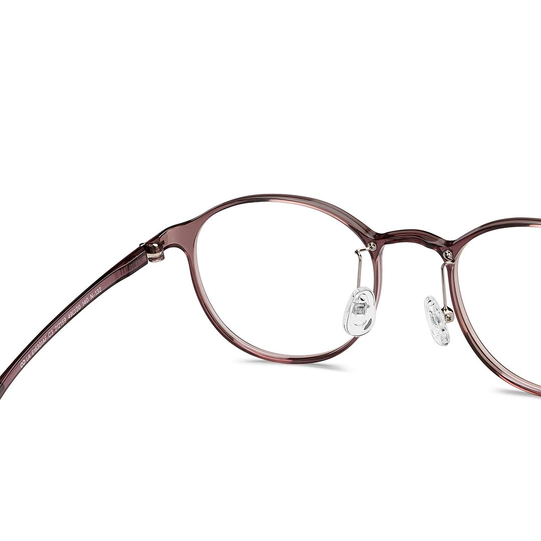 Lenskart Air Light Brown Full Rim Square right side