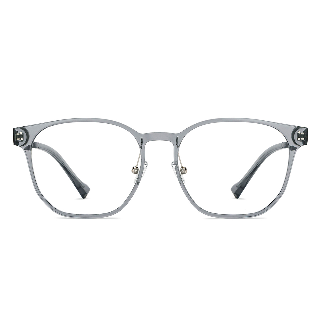 Lenskart Air Gray Transparent Full Rim Square right side