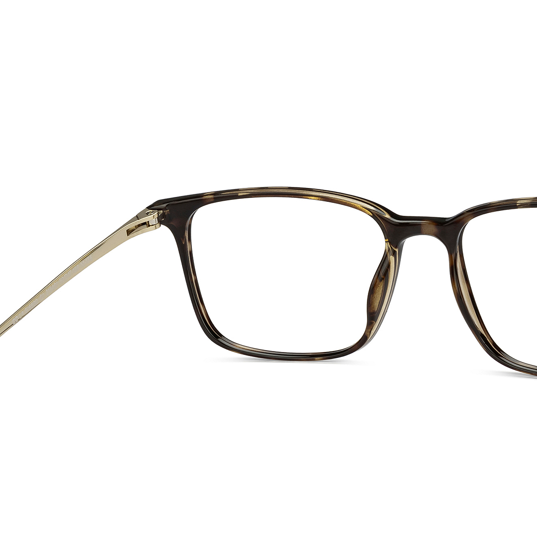 Lenskart Air Tortoise Full Rim Square left side