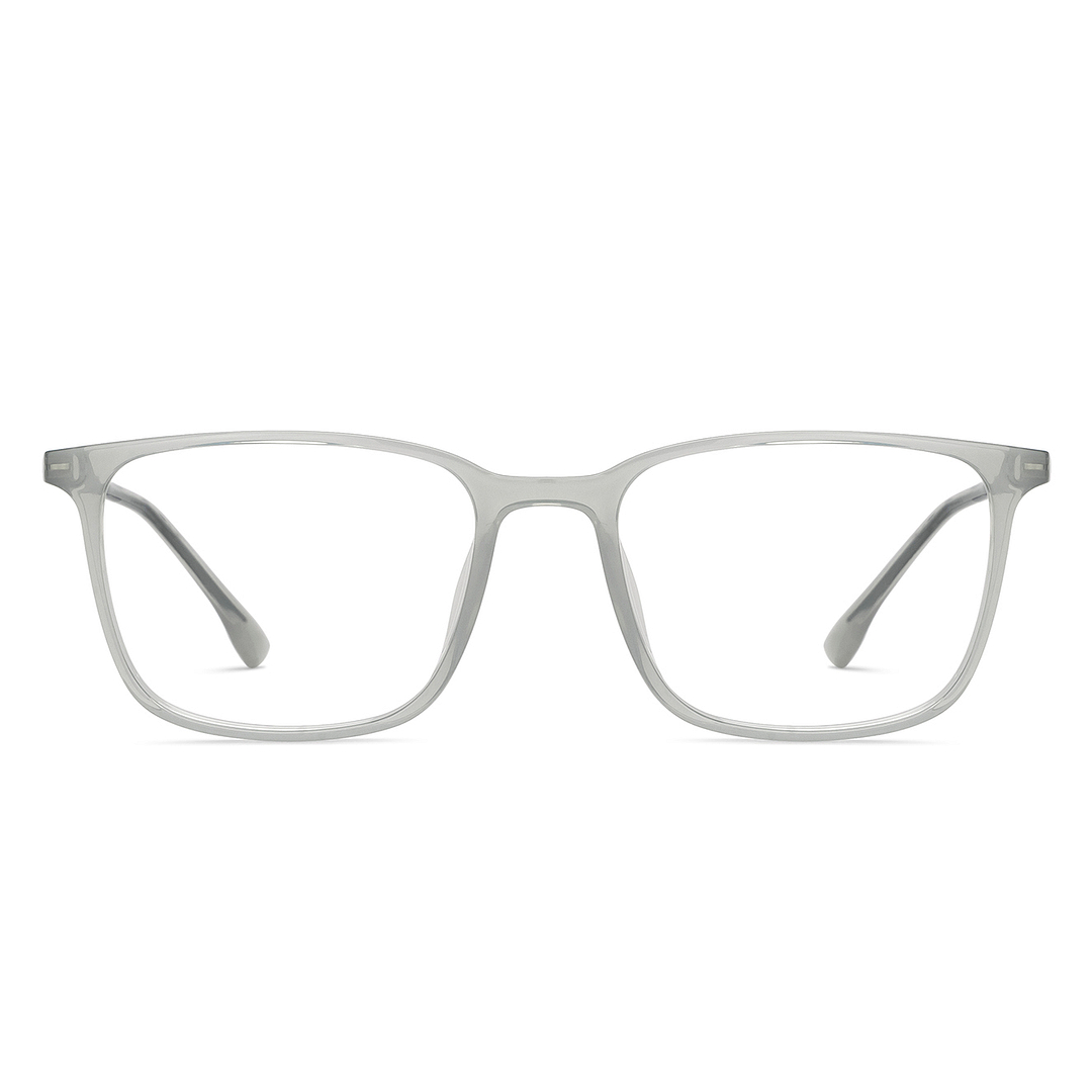 Lenskart Air Gray Transparent Full Rim Square right side