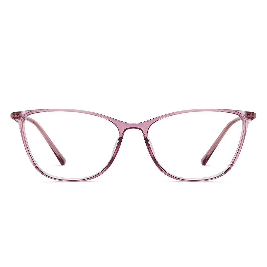Lenskart Air Pink Full Rim Cat Eye right side