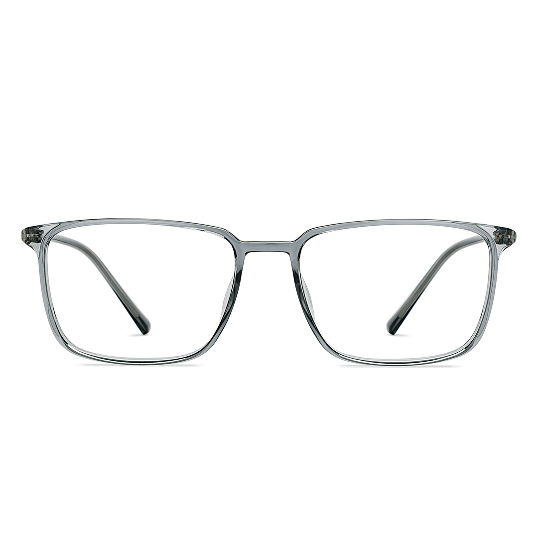 Lenskart Air Gray Transparent Full Rim Rectangle right side