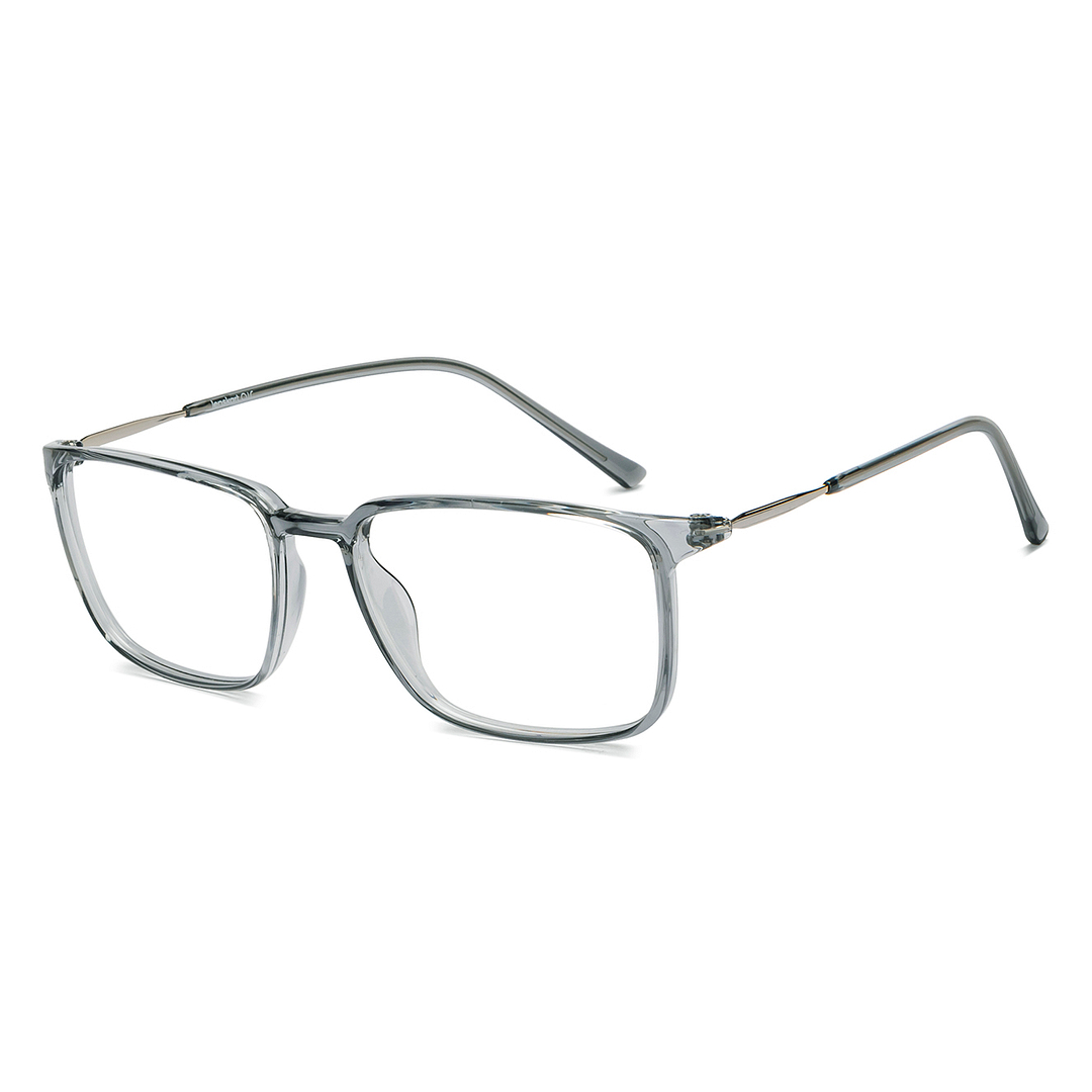 Lenskart Air Gray Transparent Full Rim Rectangle right side