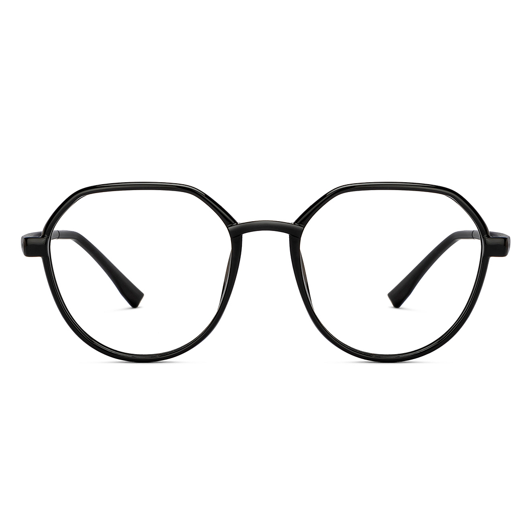 Buy Black Full Rim Round Lenskart Air Essentials LA E16648-C1