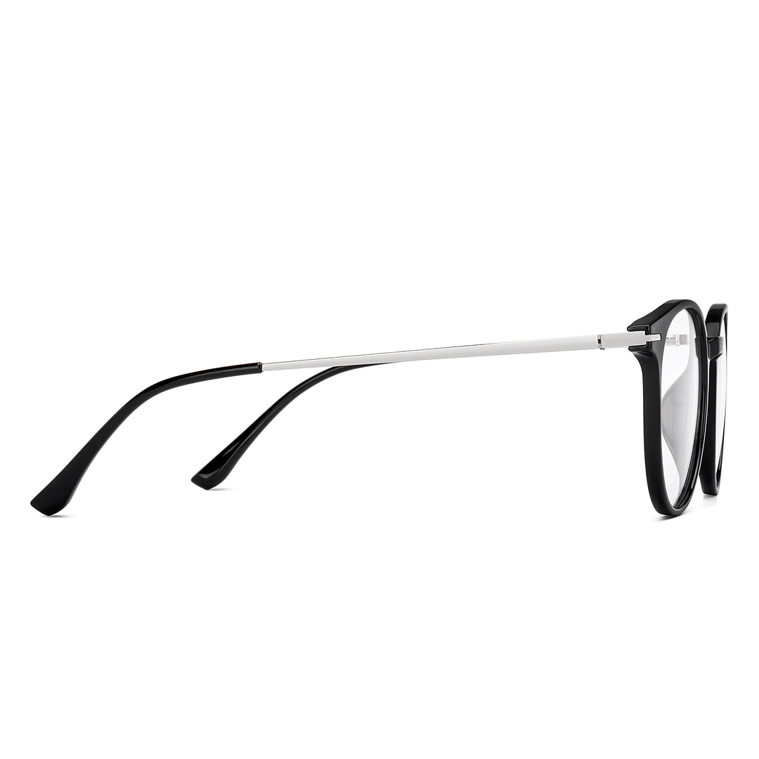 Lenskart Air Black Full Rim Round left side