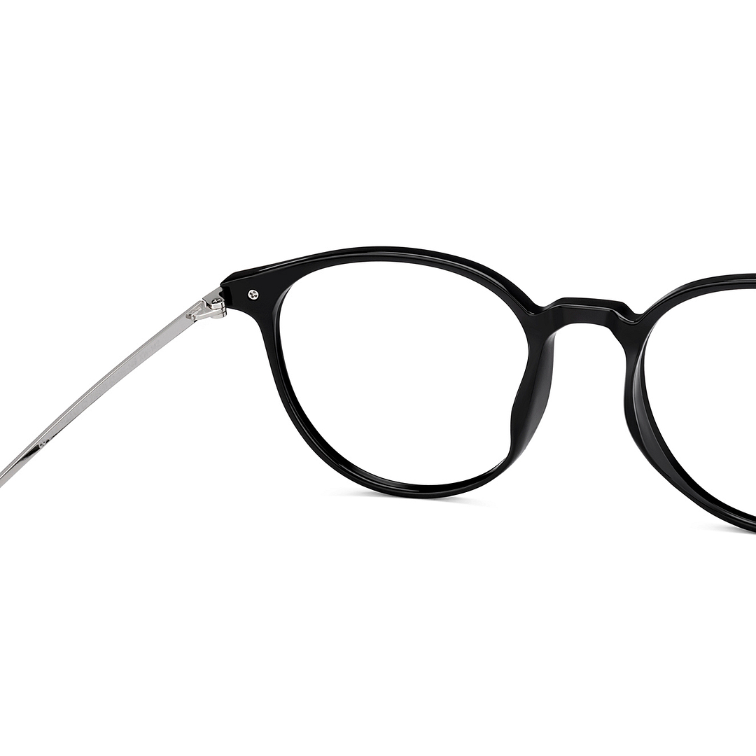 Lenskart Air Black Full Rim Round right side