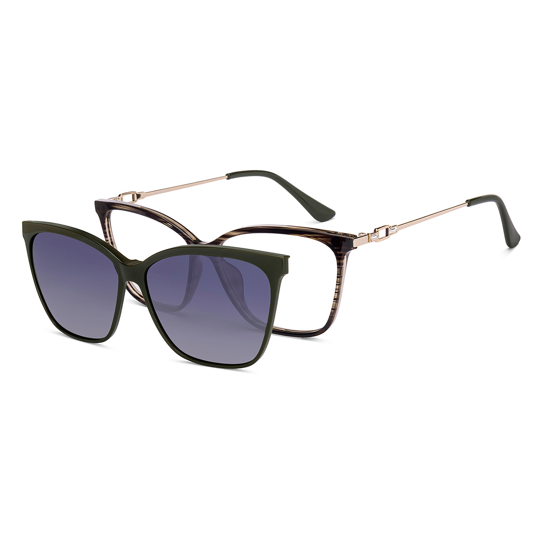 Lenskart Air Online Light Brown Full Rim Cat Eye right side