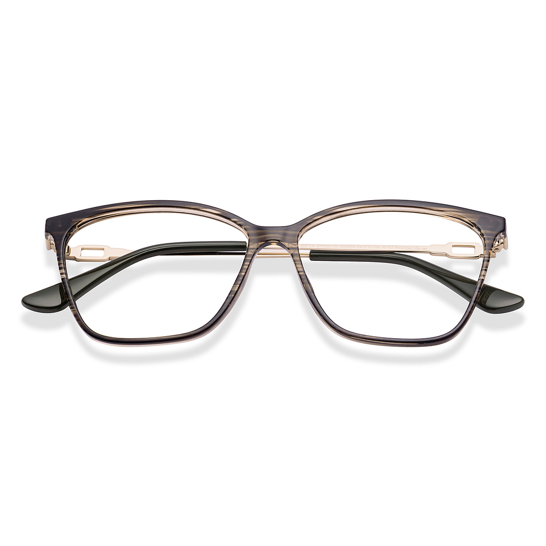 Lenskart Air Online Light Brown Full Rim Cat Eye right side