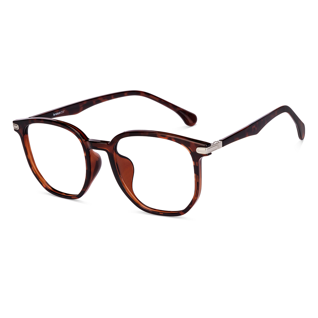 Lenskart Air Tortoise Full Rim Square right side