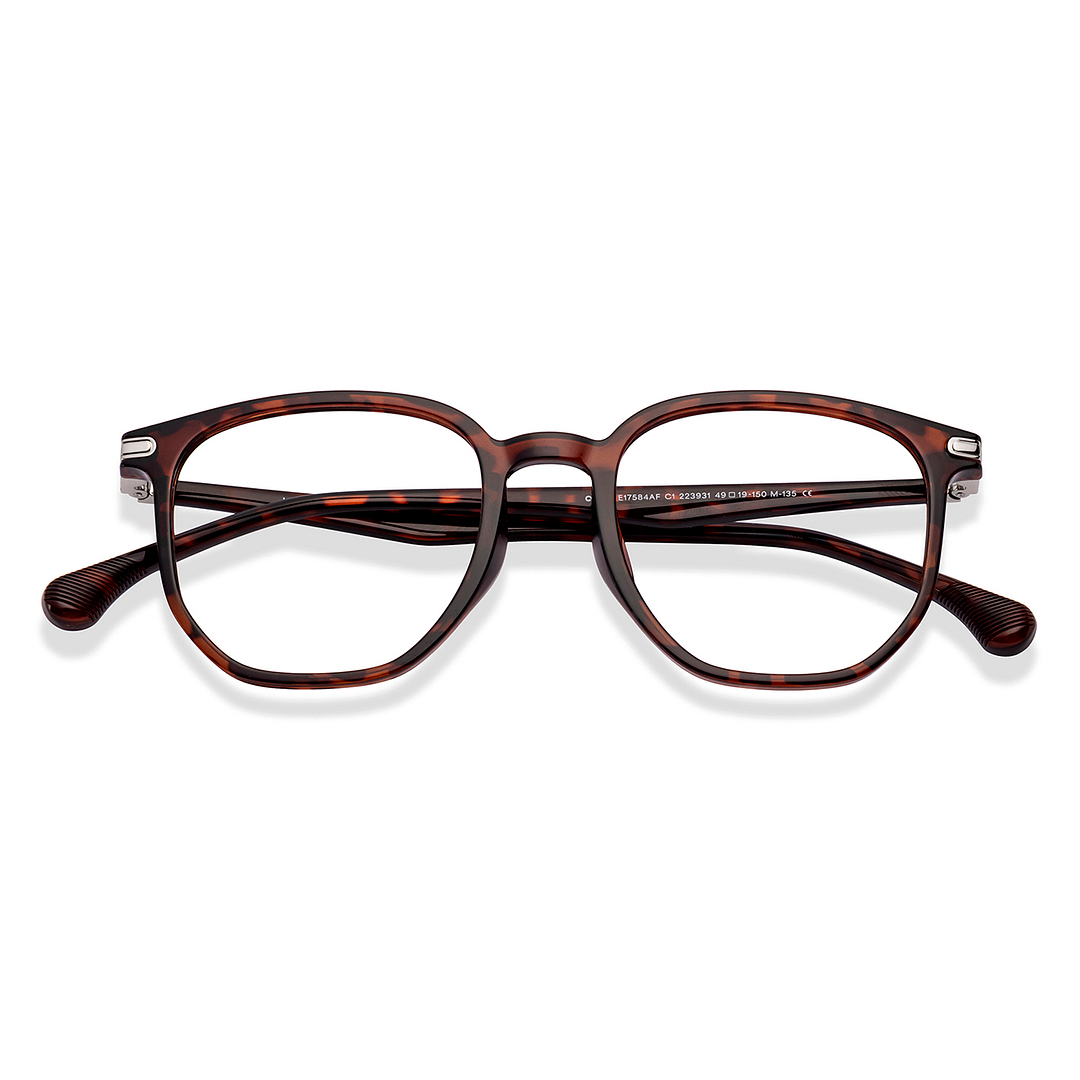 Lenskart Air Tortoise Full Rim Square right side