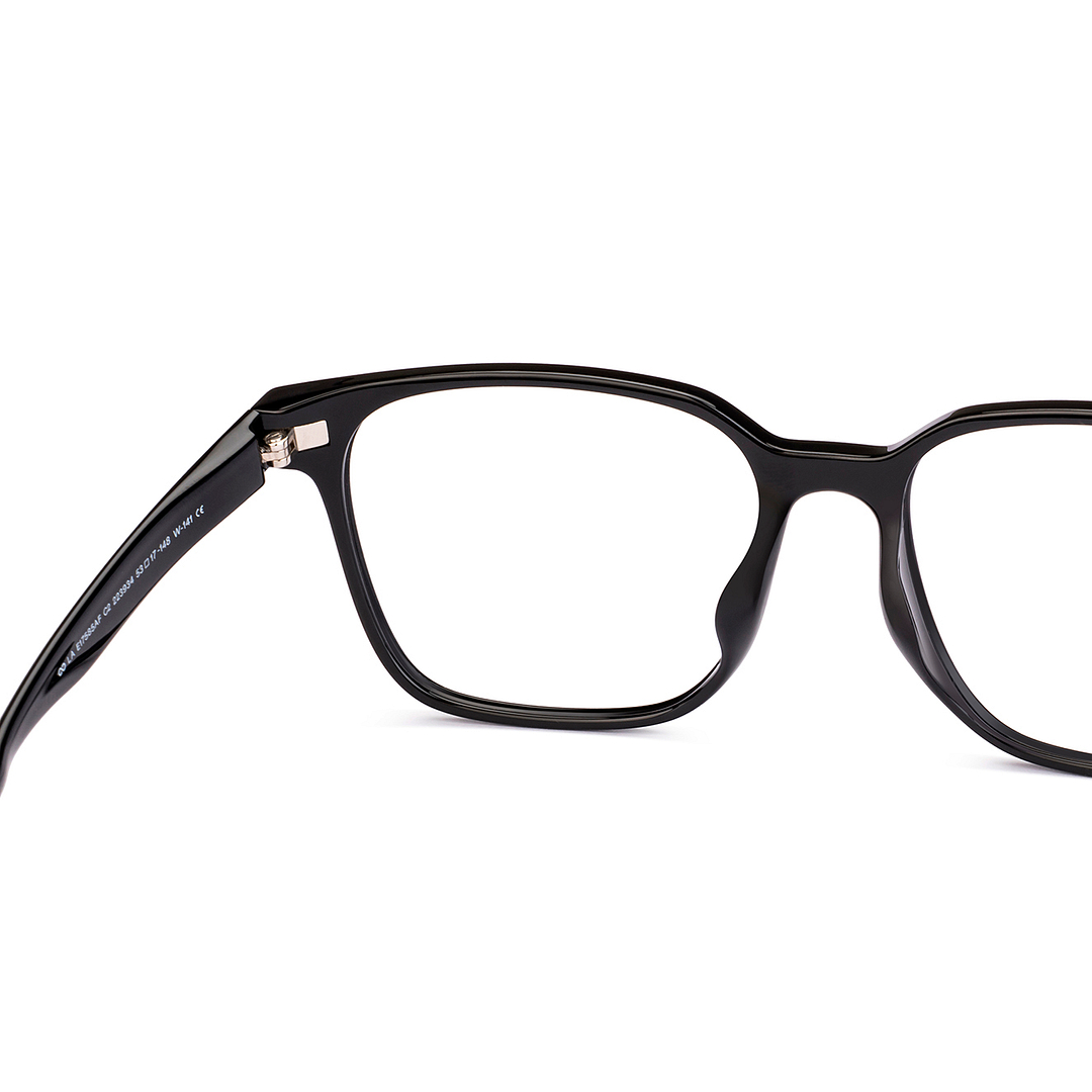 Lenskart Air Black Full Rim Square left side