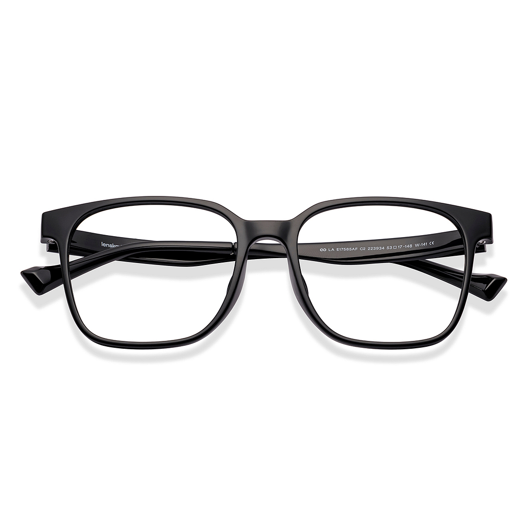 Lenskart Air Black Full Rim Square right side