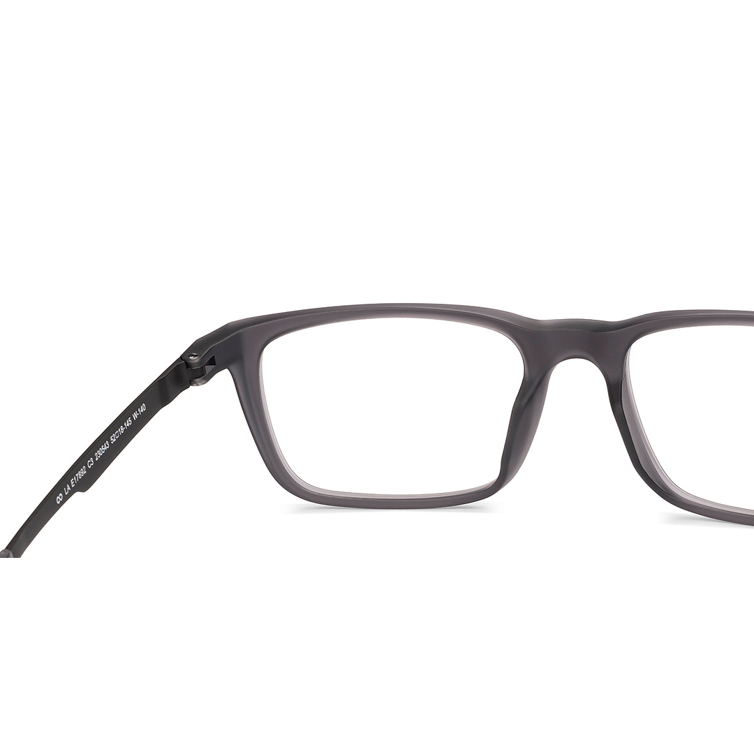 لينسكارت إير أزرق واضح حافة كاملة المستطيل right side