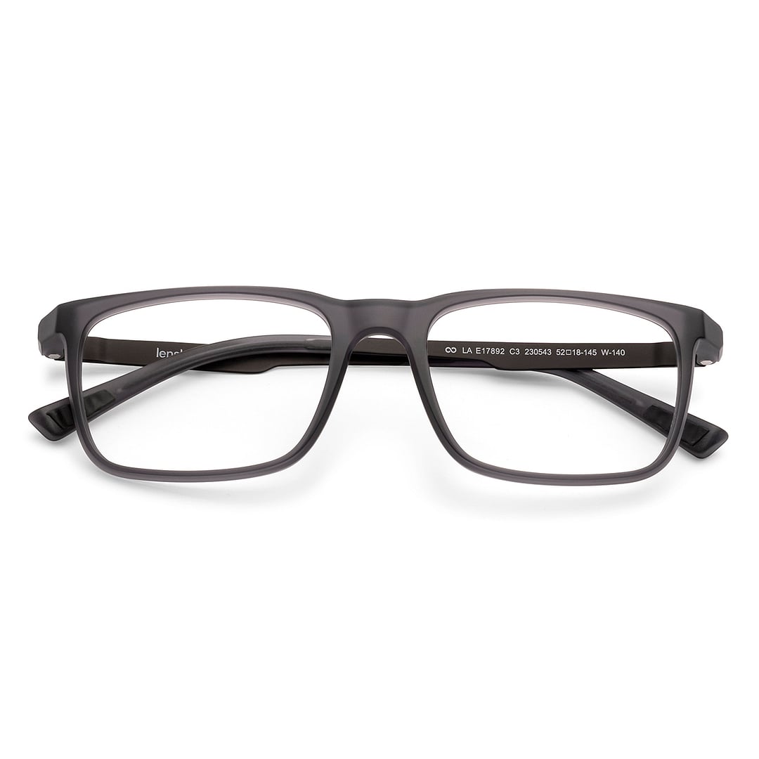 لينسكارت إير أزرق واضح حافة كاملة المستطيل left side