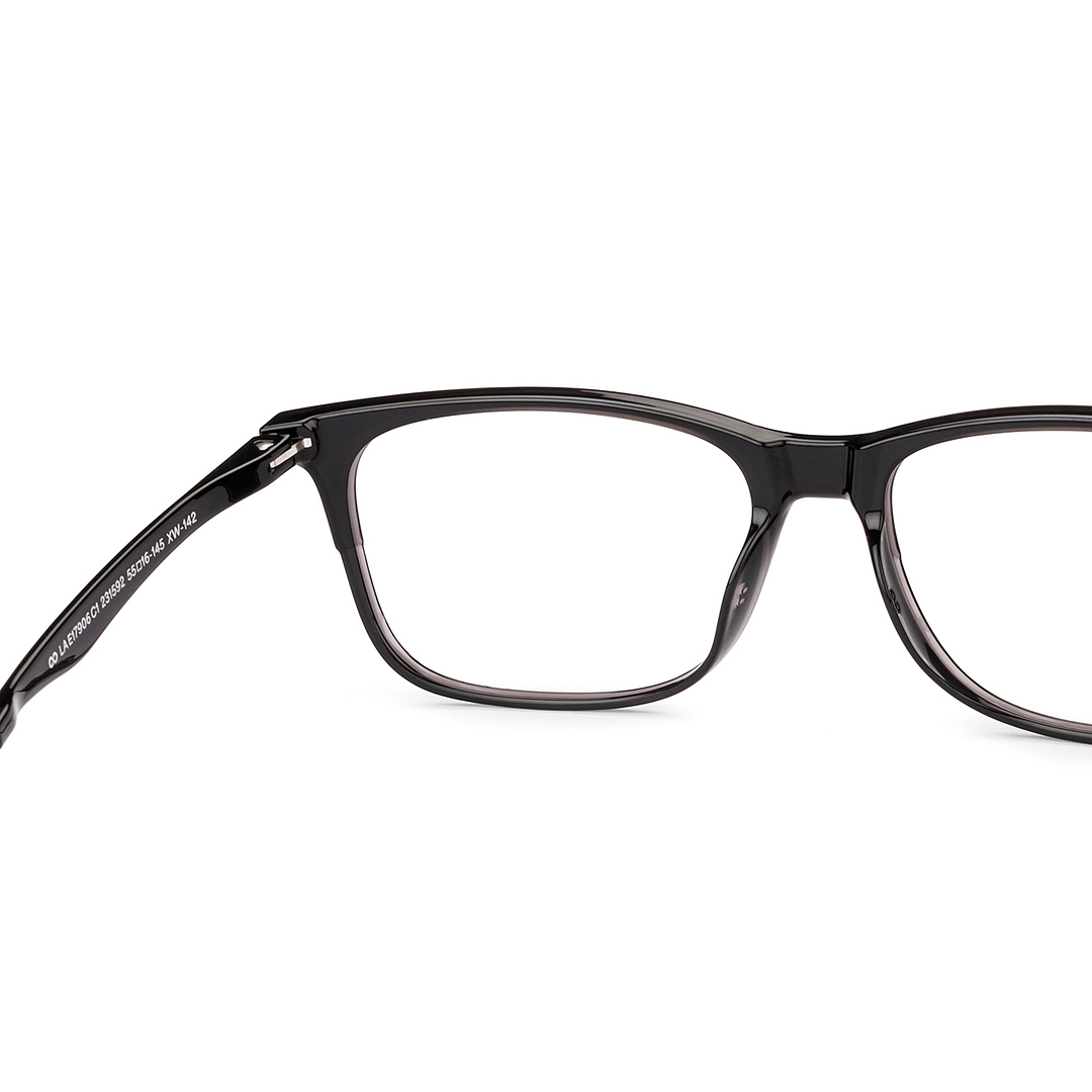 لينسكارت إير أسود لامع حافة كاملة مربع right side