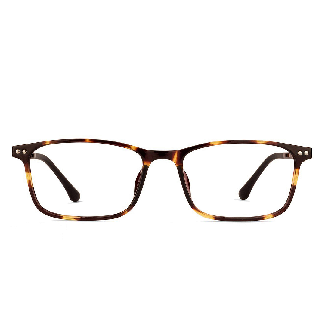Lenskart Air Online Light Brown Full Rim Rectangle left side