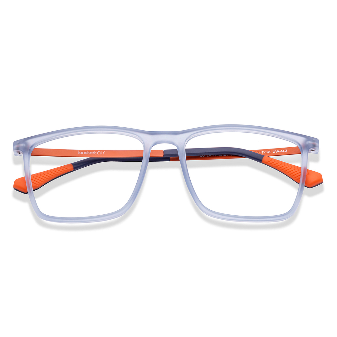 Lenskart Air Online Sky Blue Full Rim Square right side